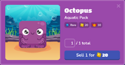 Octopus Blook Menu