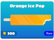 Orange Ice Pop