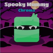Spooky Mummy with background