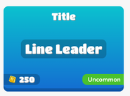 Line Leader
