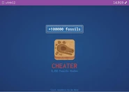 When you catch someone else cheating