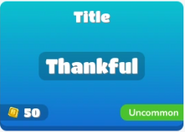 Thankful