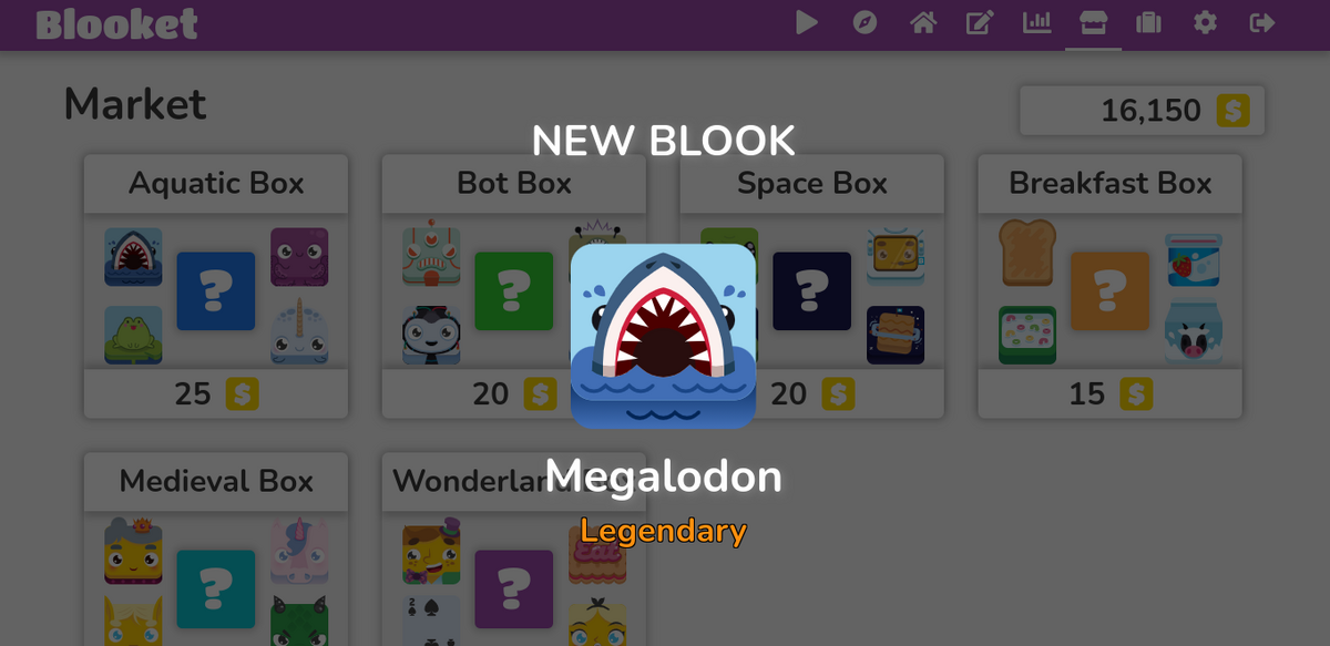 User blog:ManicKingDragonStack/I GOT MEGALODON | Blooket Wiki | Fandom