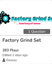 Grind set