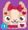 Lovely Rabbit Blook in Blooket Locker