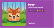 Deer Blook Menu