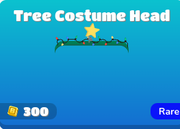 Tree costume head 