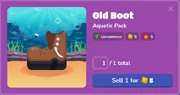 Old Boot Blook Menu