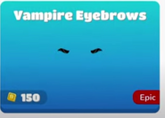 Vampire Eyebrows
