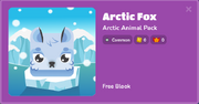 Arctic Fox Blook Menu