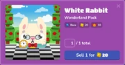 White Rabbit Blook Menu