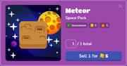 Meteor Blook Menu
