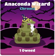 Anaconda Wizard with background