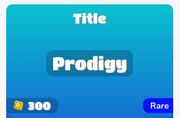 Prodigy