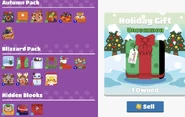 Holiday Gift half glitch