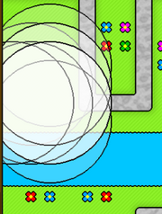 Me using the glitch in Monkey Meadows.