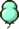 Cyan Stuffed Bloon