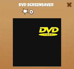 DVD screensaver hits the corner on Make a GIF