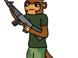 Soldier Monkey (Cutterfish12345's Version)