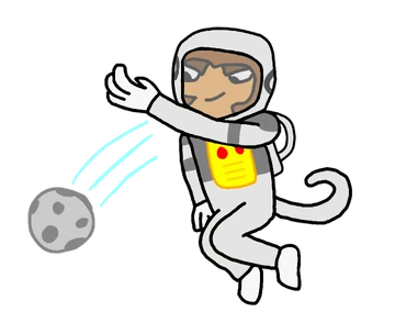 Astronaut Monkey