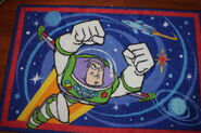 Buzz Lightyear carpet