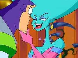 Gravitina flirts with Buzz