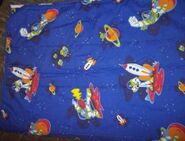 Buzz Lightyear Reversible Sleeping Bag Comforter Blanket