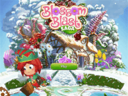 Blossom Blast Saga main menu (winter-theme)