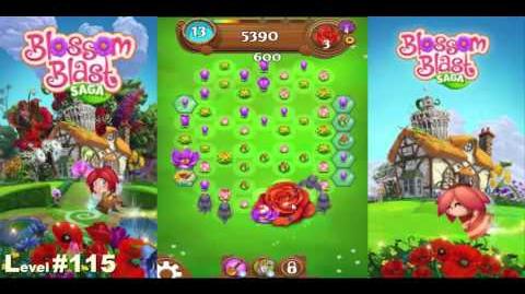 Blossom Blast Saga Level 115 No Boosters No Cheat Engine