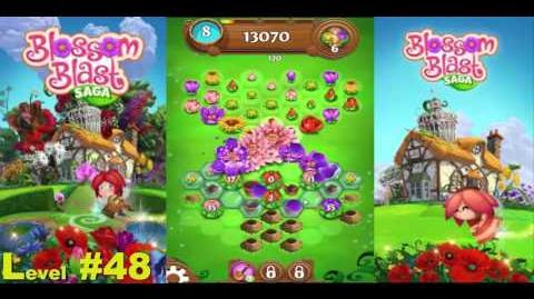 Blossom Blast Saga Level 48 No Boosters No Cheat Engine