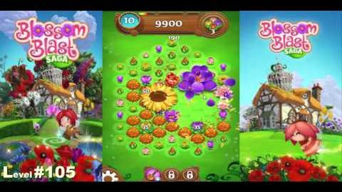 Blossom Blast Saga Level 105 No Boosters No Cheat Engine