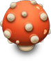 Red mushroom