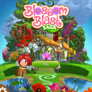 Blossom Blast Saga main screen (Facebook) old with 720x720px