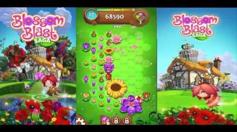 Blossom Blast Saga Level 33 No Boosters No Cheat Engine