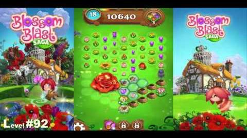 Blossom Blast Saga Level 92 No Boosters No Cheat Engine