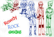 RowdyROCK boys by jimaji