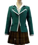 Rosario and Vampire Akashiya Moka Uniform Cosplay Costume