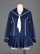 Love-plus-towano-high-school-girls-winter-uniform-sailor-suit-short-skirt-scarf-bow-tie-2