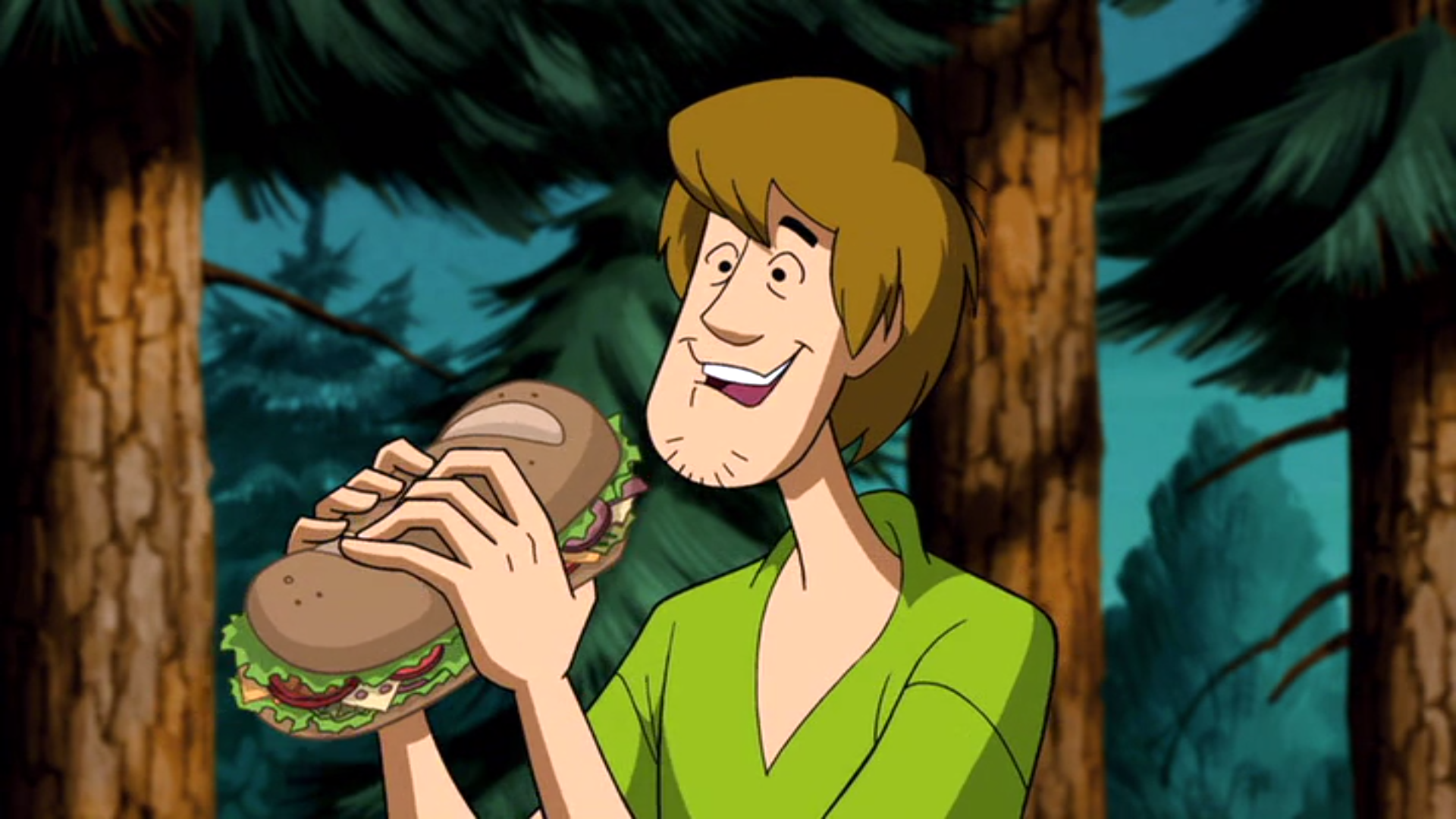 shaggy and scooby food