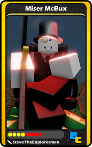 Miser McBux | Blox Cards Wikia | Fandom