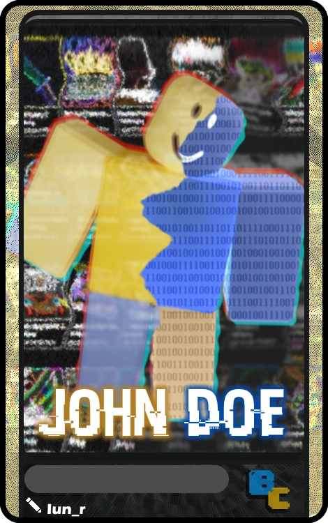 Rosto de Jhon Doe's Code & Price - RblxTrade
