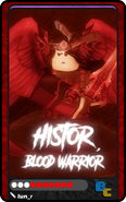 Alt Art of Histor, Blood Warrior