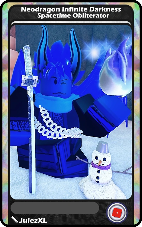 Neodragon Infinite Darkness Spacetime Obliterator | Blox Cards