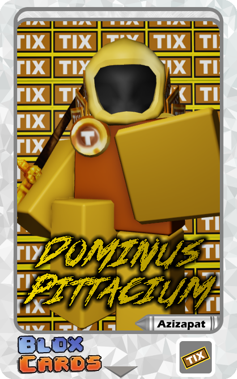 I TRADED My Dominus Pittacium(Tix Dominus) 