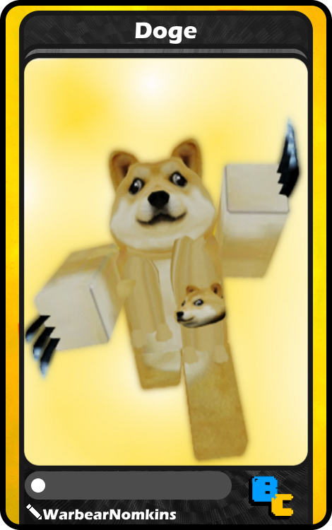 Doge Archetype Blox Cards Wikia Fandom - roblox blox cards wikia