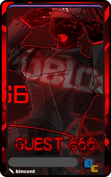 ashton my beloved on X: guest 666 🧨💥 #robloxart