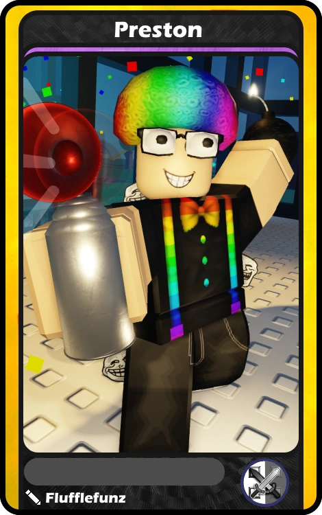 Preston Blox Cards Wikia Fandom - preston name in roblox