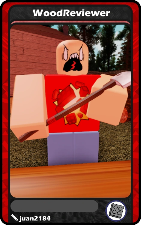 Woodreviewer Blox Cards Wikia Fandom - roblox woodreviewer