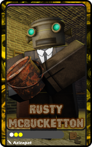 Rusty McBucketton Alt Card