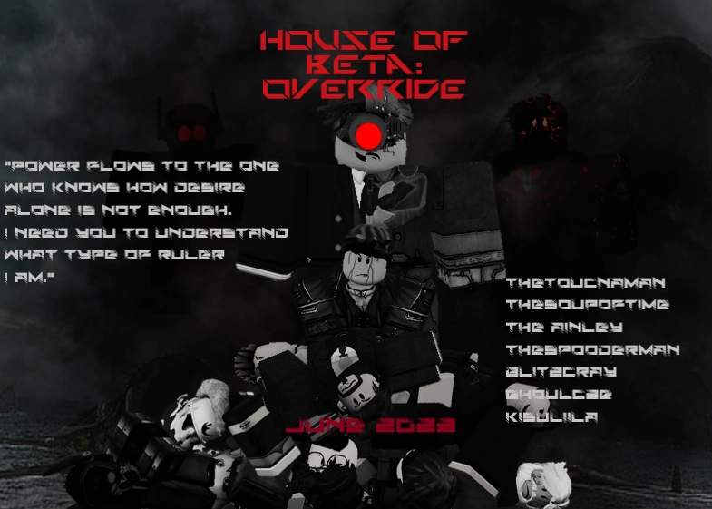 House of Beta ARC Blox Finish RP Wiki Fandom